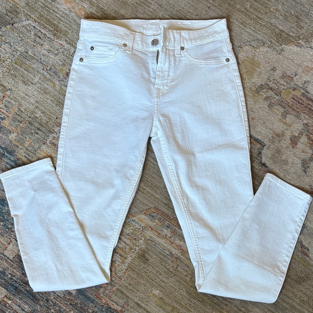 Women's White Jeans